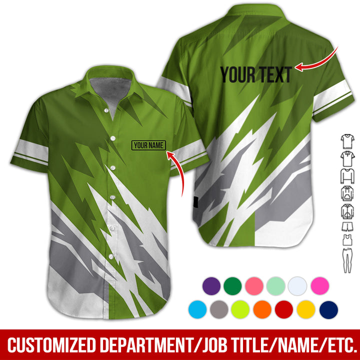 Customized Name And Color All Over Printed Clothes AY604