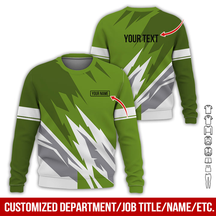 Customized Name And Color All Over Printed Clothes AY604
