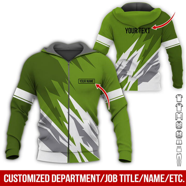 Customized Name And Color All Over Printed Clothes AY604