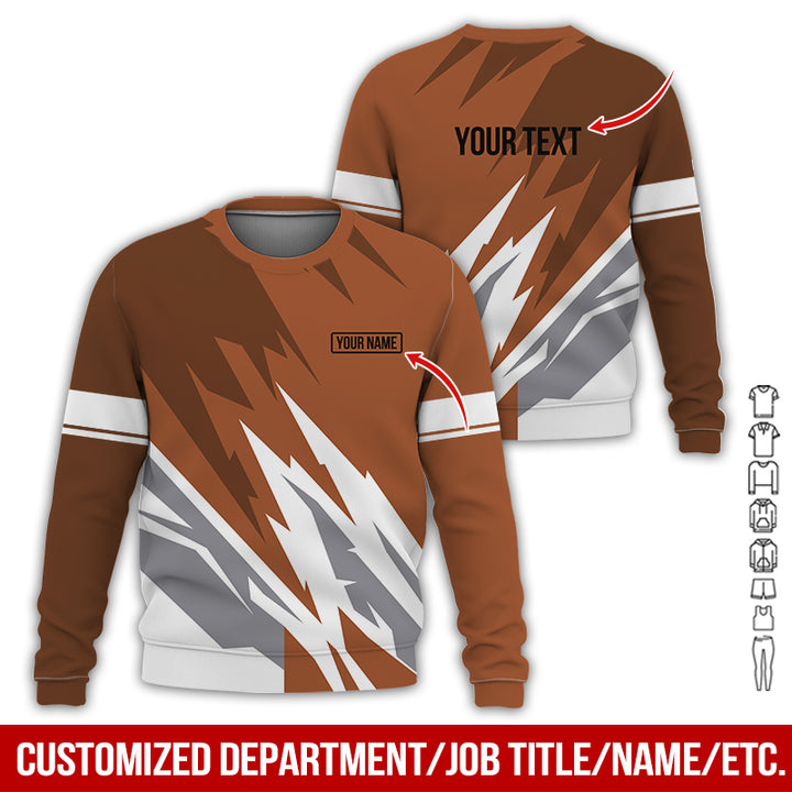 Customized Name And Color All Over Printed Clothes AY604
