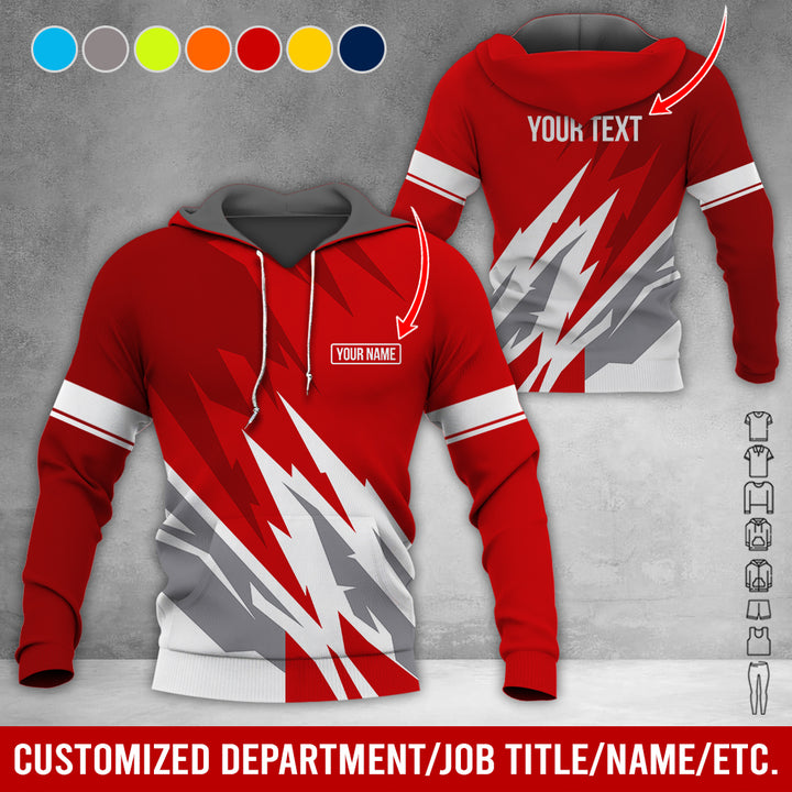 Customized Name And Color All Over Printed Clothes AY604