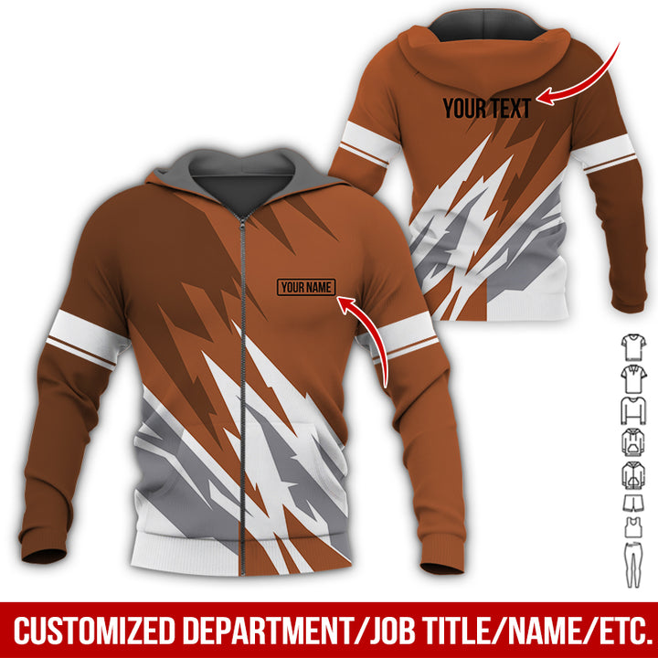 Customized Name And Color All Over Printed Clothes AY604