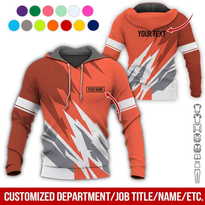 Customized Name And Color All Over Printed Clothes AY604