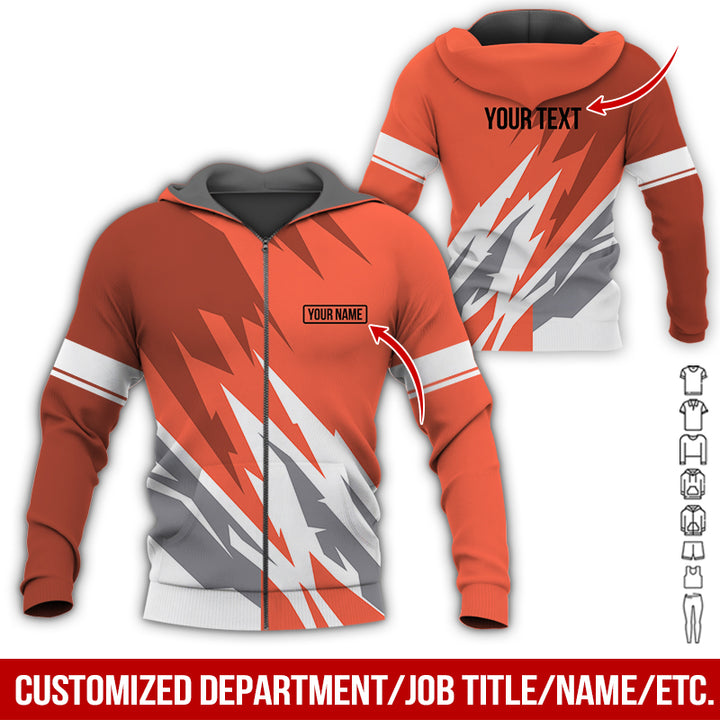 Customized Name And Color All Over Printed Clothes AY604