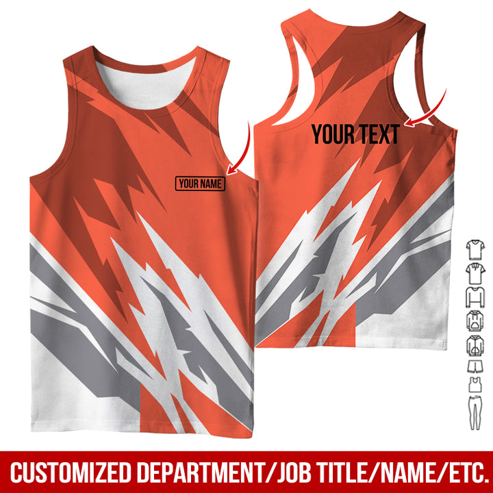 Customized Name And Color All Over Printed Clothes AY604