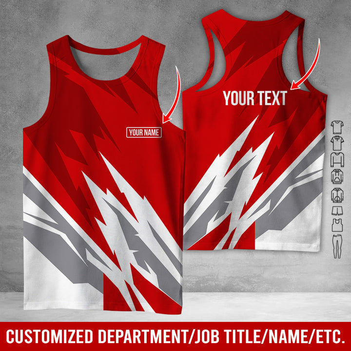 Customized Name And Color All Over Printed Clothes AY604