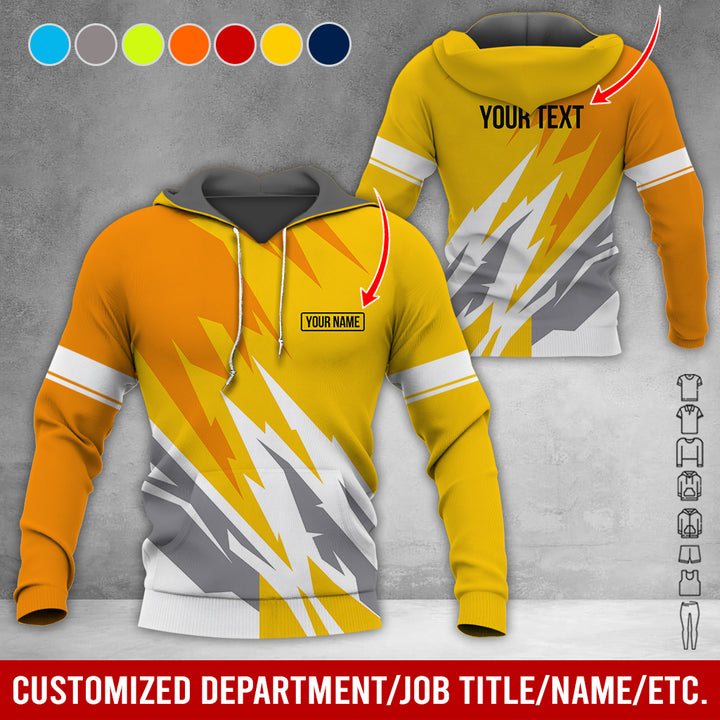 Customized Name And Color All Over Printed Clothes AY604