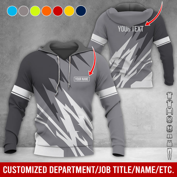 Customized Name And Color All Over Printed Clothes AY604