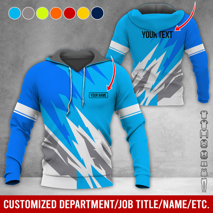 Customized Name And Color All Over Printed Clothes AY604