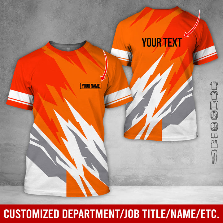 Customized Name And Color All Over Printed Clothes AY604