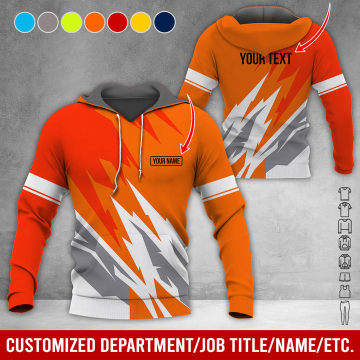 Customized Name And Color All Over Printed Clothes AY604
