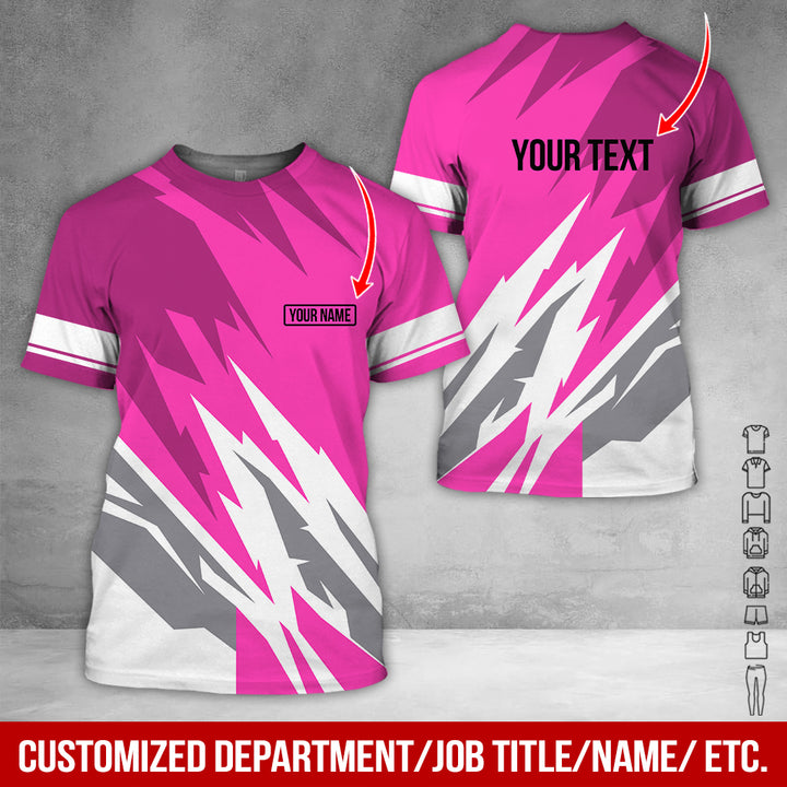 Customized Name And Color All Over Printed Clothes AY604