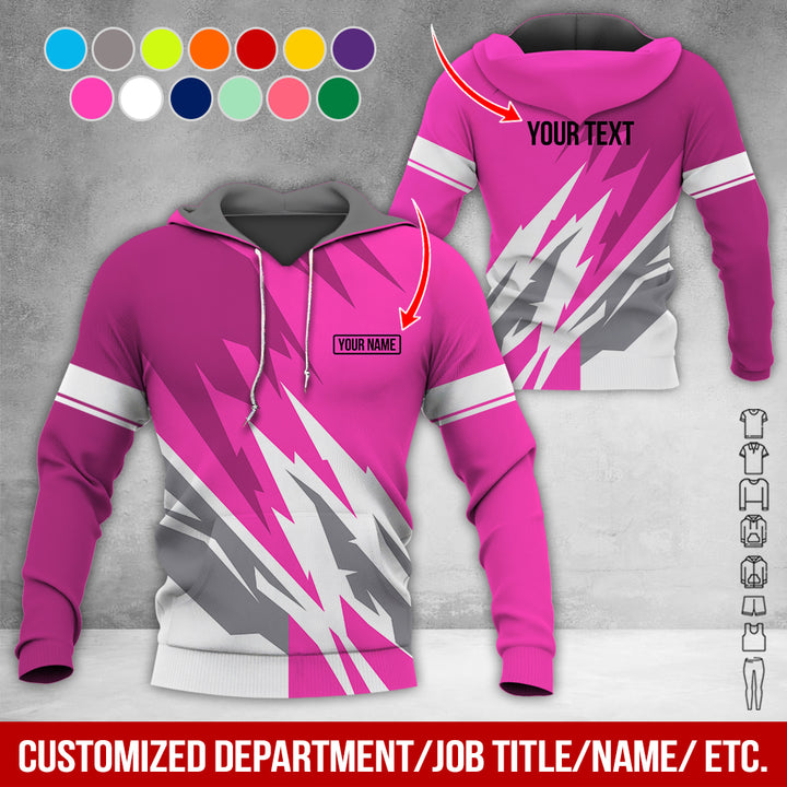 Customized Name And Color All Over Printed Clothes AY604