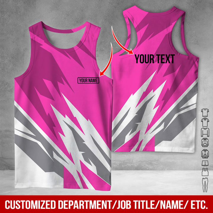 Customized Name And Color All Over Printed Clothes AY604