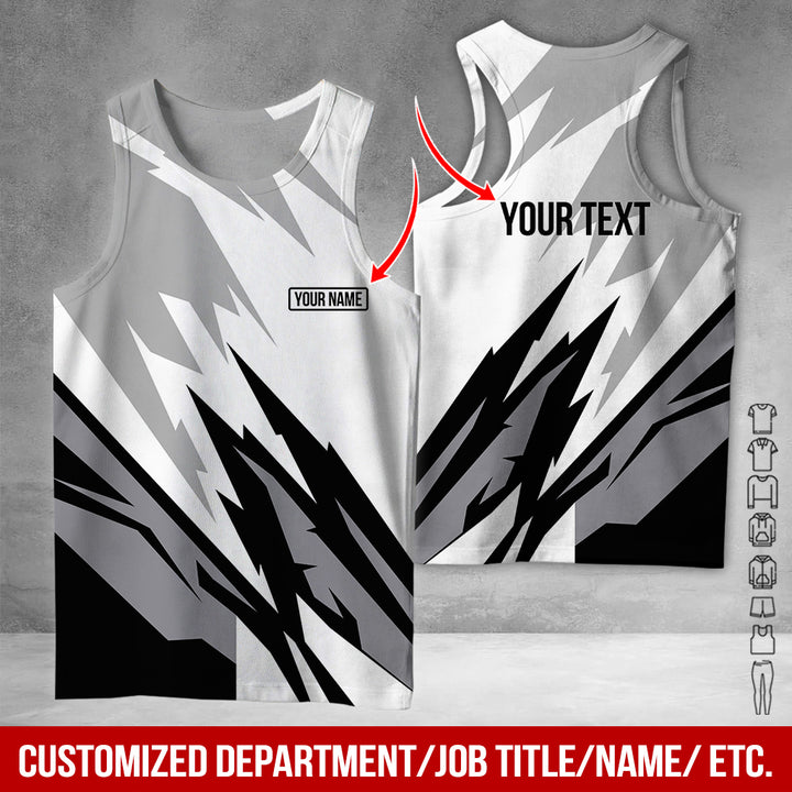 Customized Name And Color All Over Printed Clothes AY604