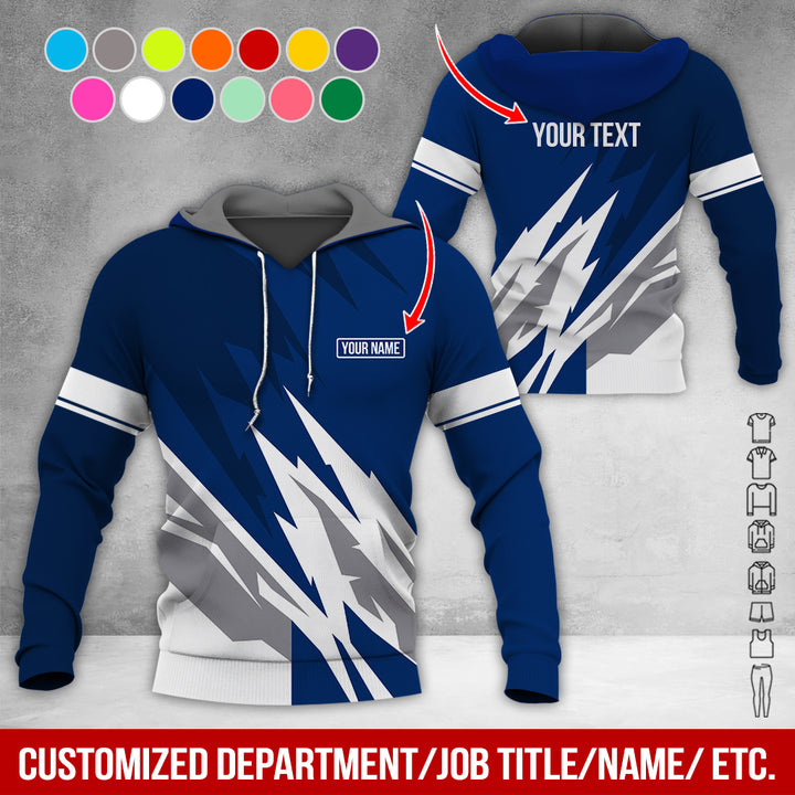 Customized Name And Color All Over Printed Clothes AY604