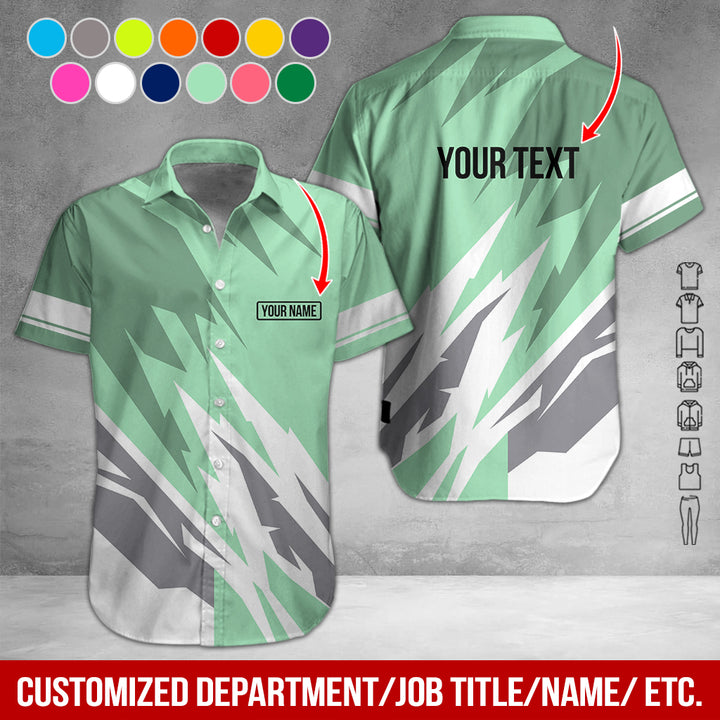 Customized Name And Color All Over Printed Clothes AY604