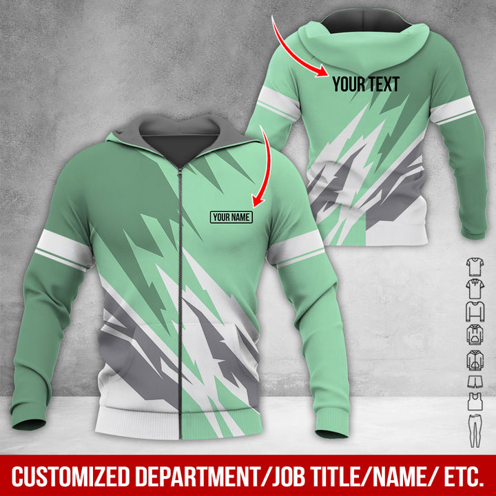 Customized Name And Color All Over Printed Clothes AY604