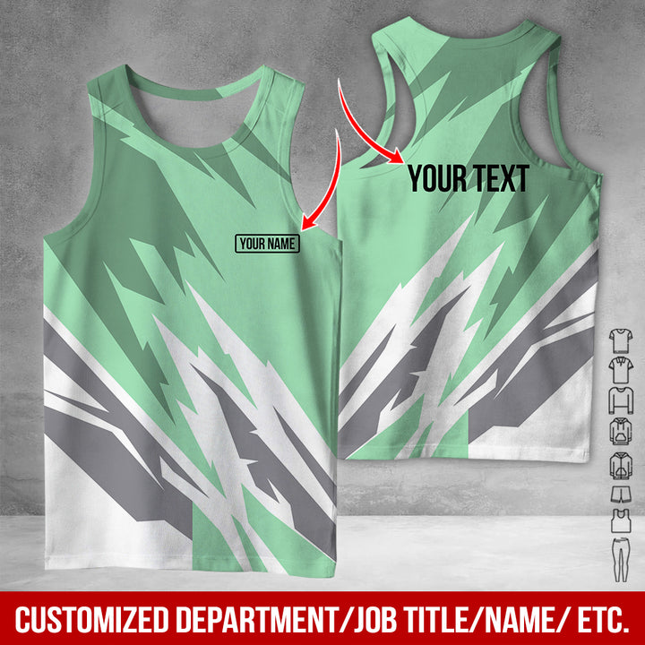 Customized Name And Color All Over Printed Clothes AY604