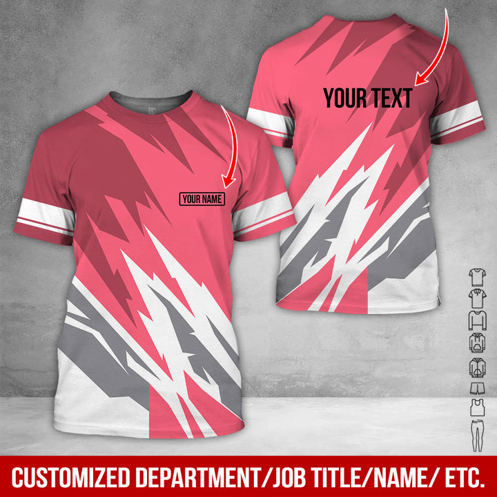 Customized Name And Color All Over Printed Clothes AY604