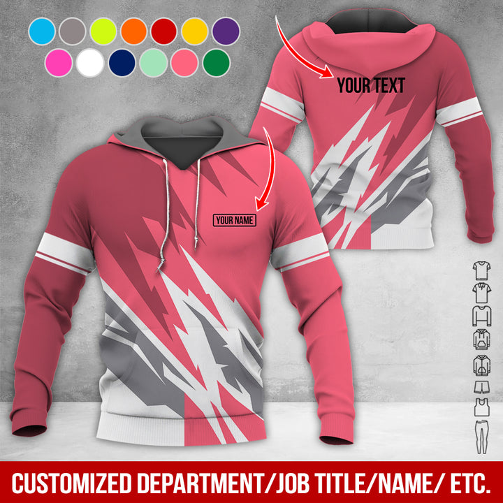Customized Name And Color All Over Printed Clothes AY604