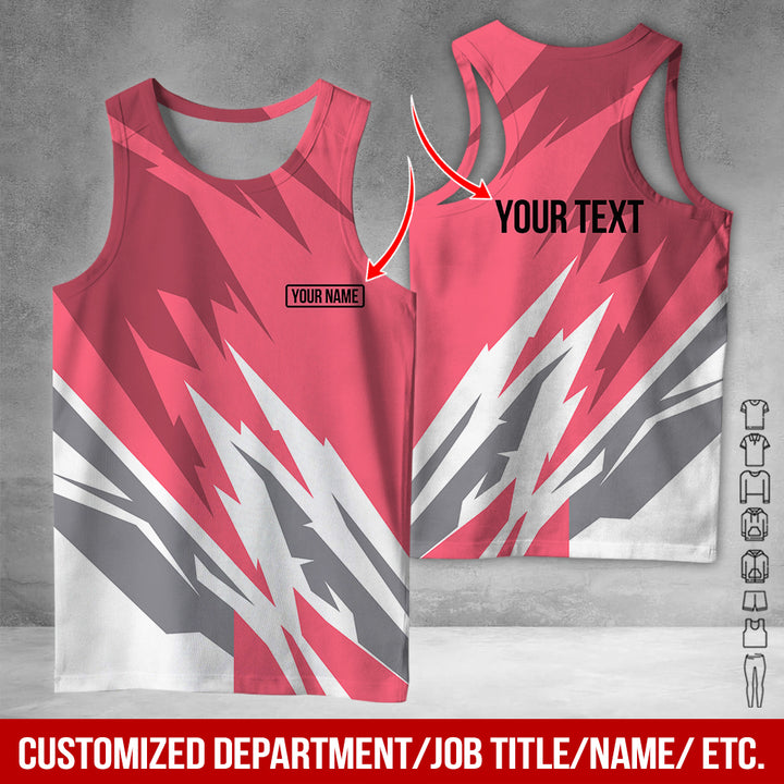 Customized Name And Color All Over Printed Clothes AY604