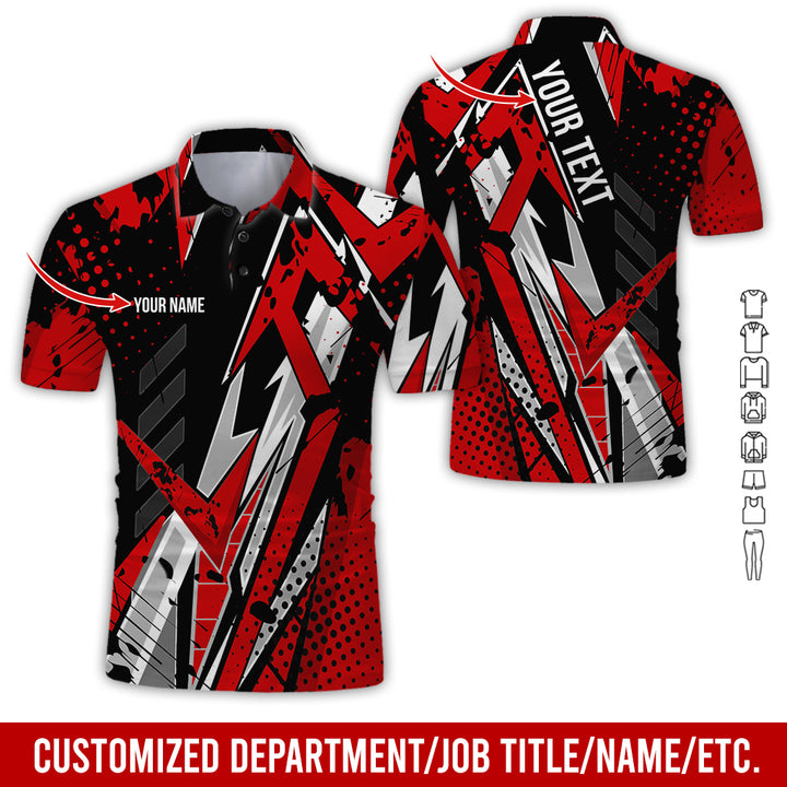 Custom Text Uniform Full Colors All Over Printed Clothes SH541