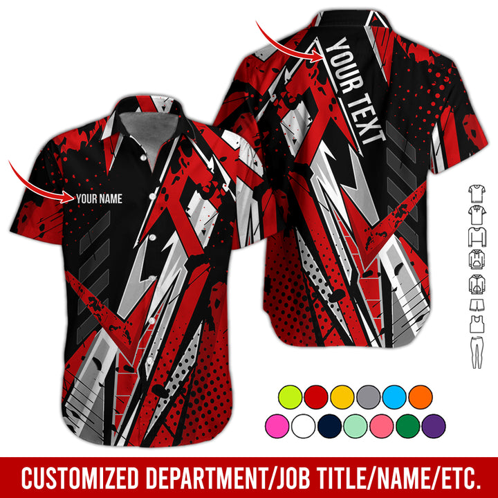 Custom Text Uniform Full Colors All Over Printed Clothes SH541