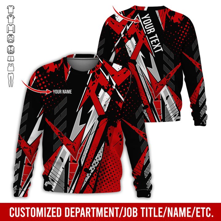 Custom Text Uniform Full Colors All Over Printed Clothes SH541