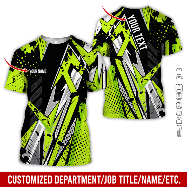 Custom Text Uniform Full Colors All Over Printed Clothes SH541