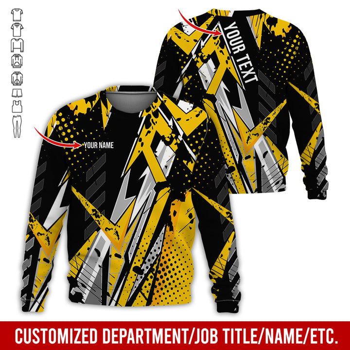 Custom Text Uniform Full Colors All Over Printed Clothes SH541