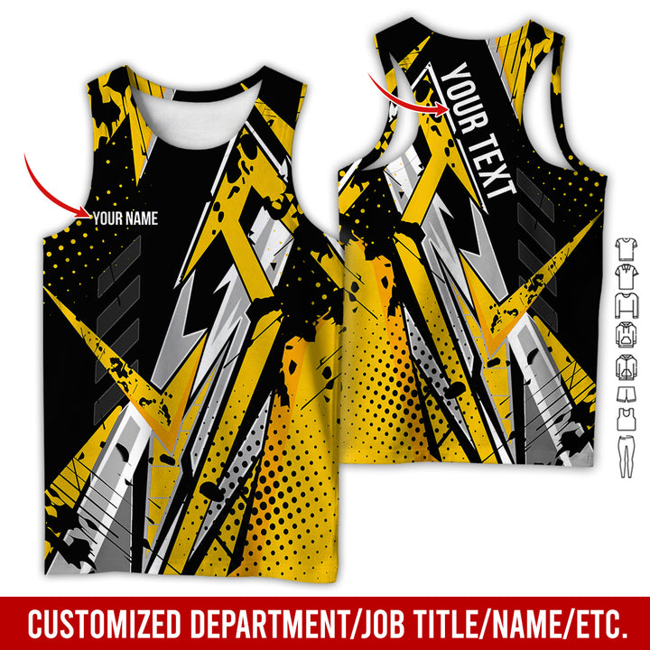 Custom Text Uniform Full Colors All Over Printed Clothes SH541
