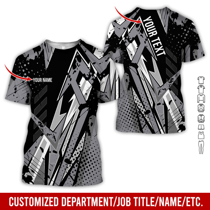 Custom Text Uniform Full Colors All Over Printed Clothes SH541