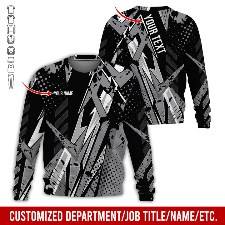 Custom Text Uniform Full Colors All Over Printed Clothes SH541