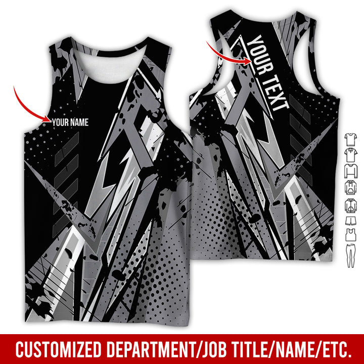 Custom Text Uniform Full Colors All Over Printed Clothes SH541