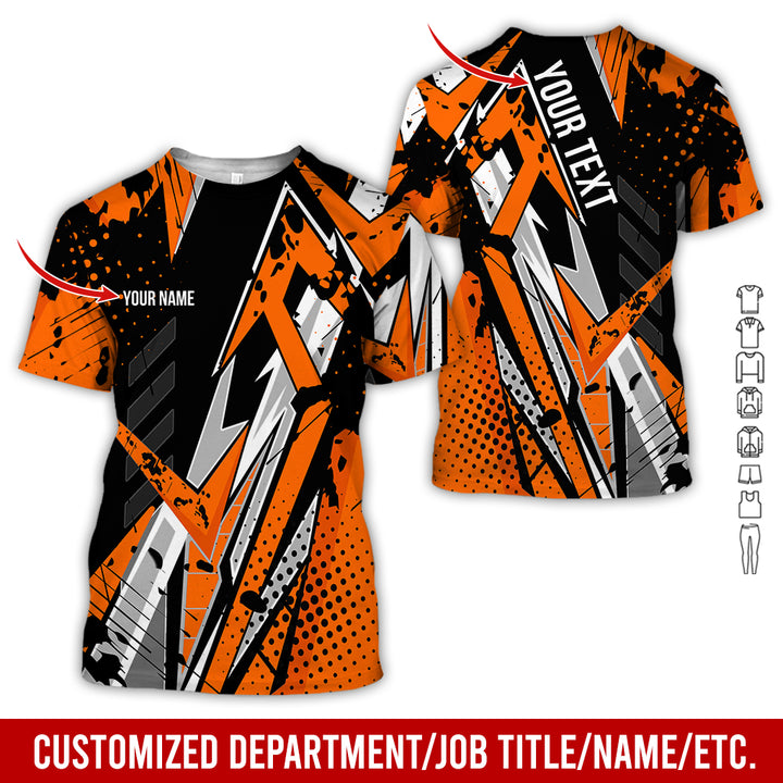 Custom Text Uniform Full Colors All Over Printed Clothes SH541