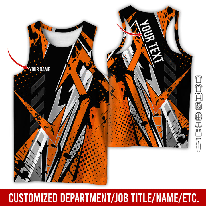 Custom Text Uniform Full Colors All Over Printed Clothes SH541