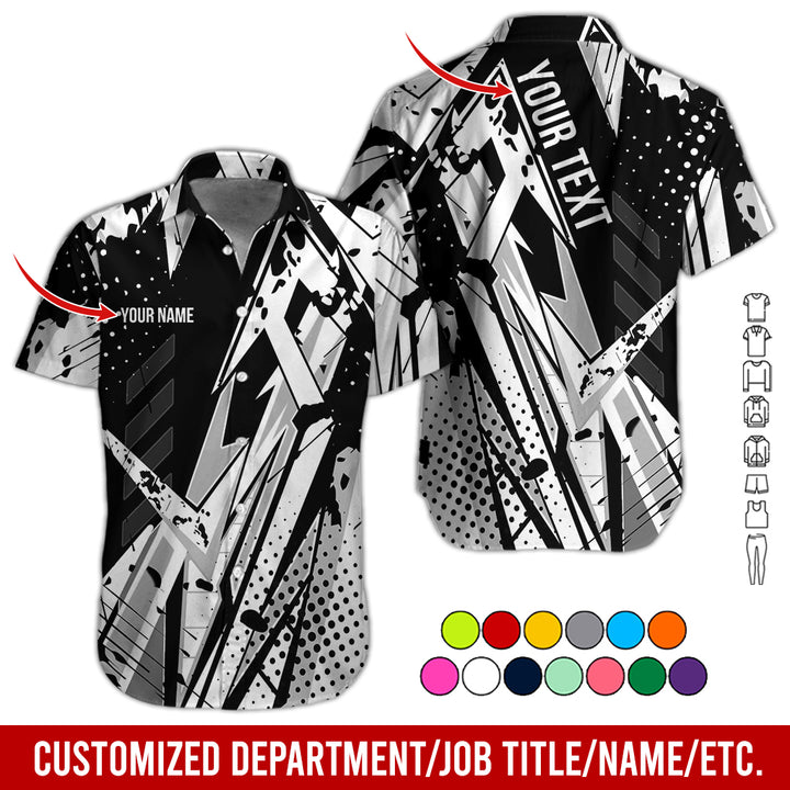 Custom Text Uniform Full Colors All Over Printed Clothes SH541