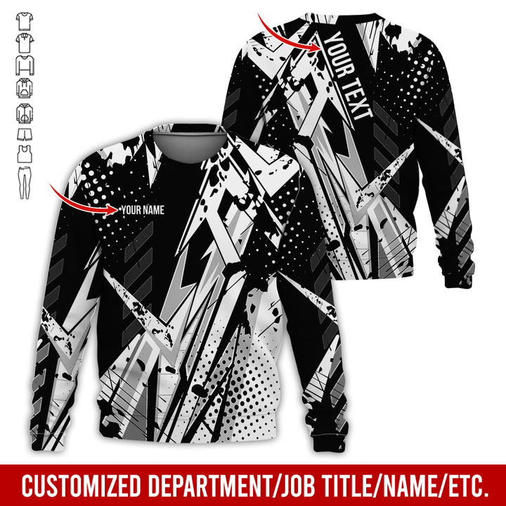 Custom Text Uniform Full Colors All Over Printed Clothes SH541