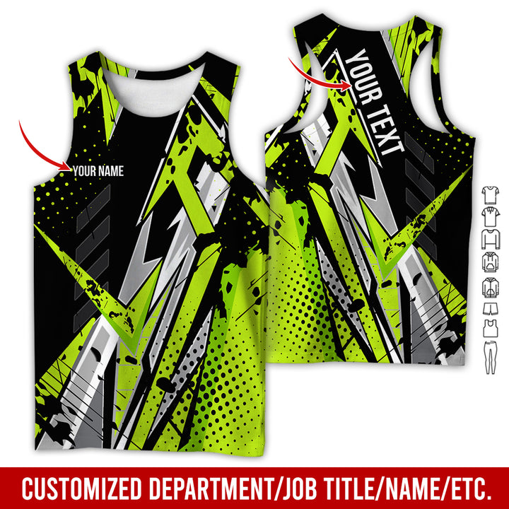 Custom Text Uniform Full Colors All Over Printed Clothes SH541