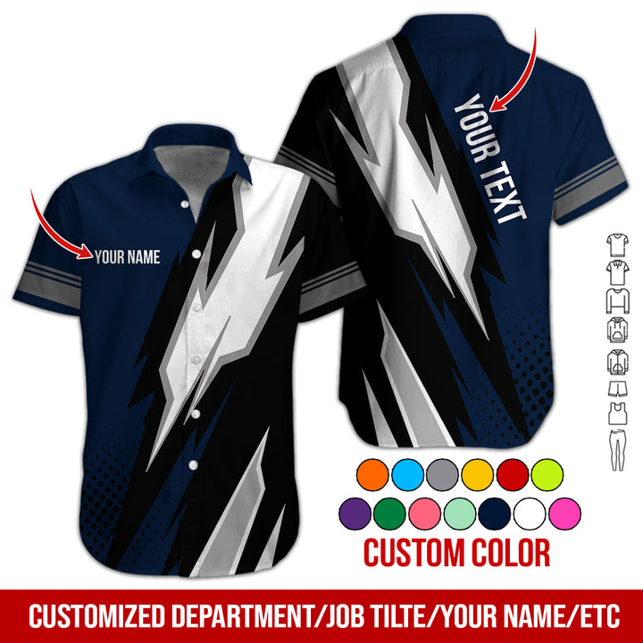 Custom Text Logo Racing Uniform Full Colors All Over Printed Clothes IU181