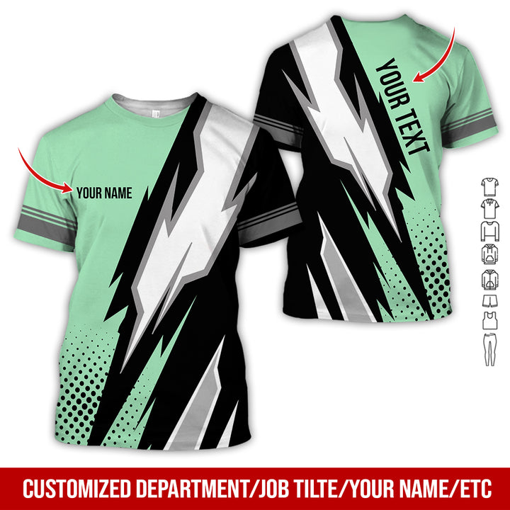 Custom Text Logo Racing Uniform Full Colors All Over Printed Clothes IU181