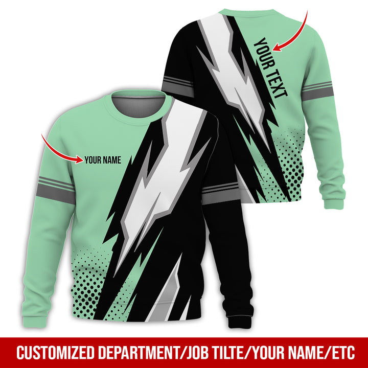 Custom Text Logo Racing Uniform Full Colors All Over Printed Clothes IU181