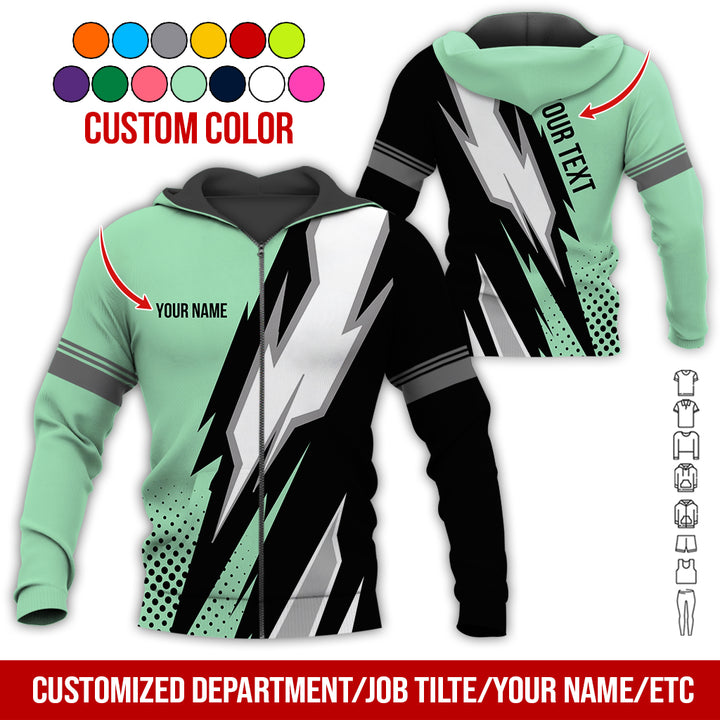 Custom Text Logo Racing Uniform Full Colors All Over Printed Clothes IU181