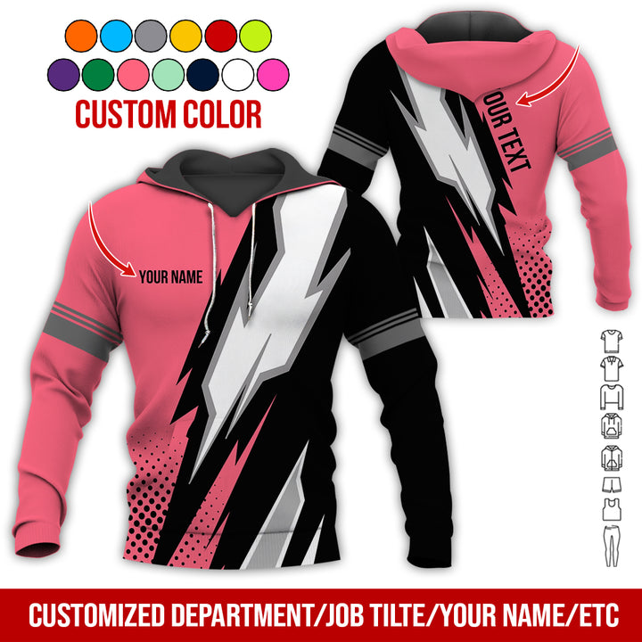 Custom Text Logo Racing Uniform Full Colors All Over Printed Clothes IU181