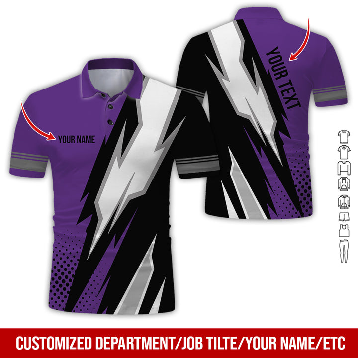 Custom Text Logo Racing Uniform Full Colors All Over Printed Clothes IU181