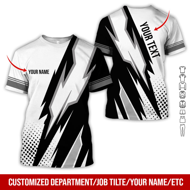 Custom Text Logo Racing Uniform Full Colors All Over Printed Clothes IU181