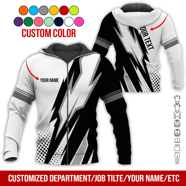 Custom Text Logo Racing Uniform Full Colors All Over Printed Clothes IU181