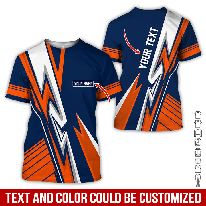 Custom Text Uniform Full Colors All Over Printed Clothes AC127