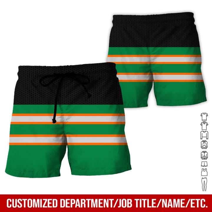 Personalized Name And Flag Workwear Style All Over Printed Clothes GT661